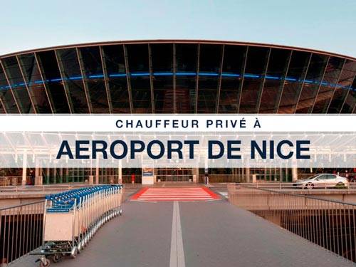 Votre transfert depuis et vers l'aéroport de Nice Cote d'Azur en VTC